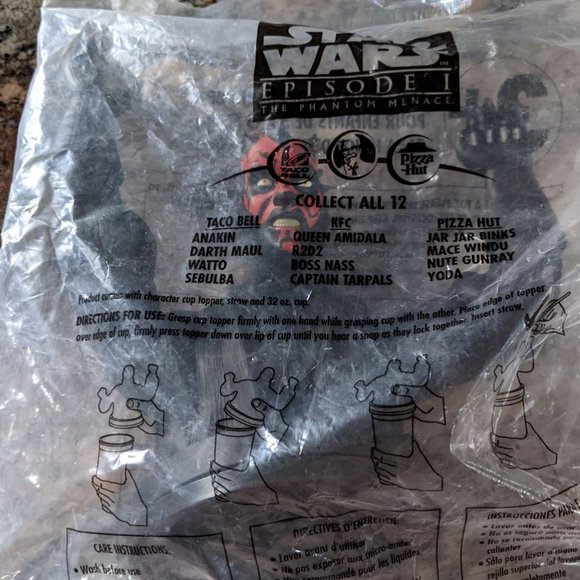 COPY - NIB VTG 1999 Star Wars Ep. 1 Darth Maul Cu… - Picture 5 of 7